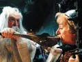 W drucie "Asterix i Obelix kontra Cezar" druid podaje magiczny napój Obelixowi, który jest uwięziony.