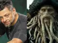 Andy Serkis jako Davy Jones w filmach "Piraci z Karaibów".