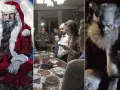 Mikołaj Roznerski w filmach: groźny Święty Mikołaj, wigilijna kolacja i demoniczny Krampus.