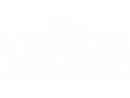 Napis "Nie wierzcie bliźniaczkom" z logo Disney. Historia o podwójnym kłopocie i psotach.