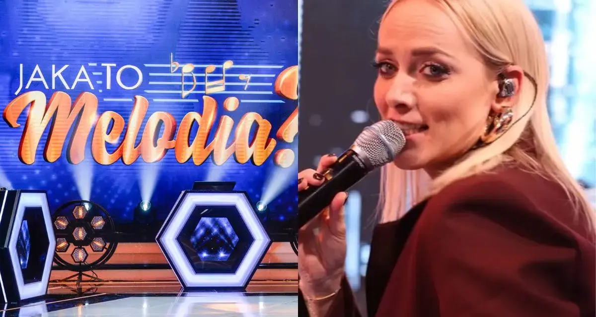 Ola Radwan śpiewa w programie "Jaka to melodia?".