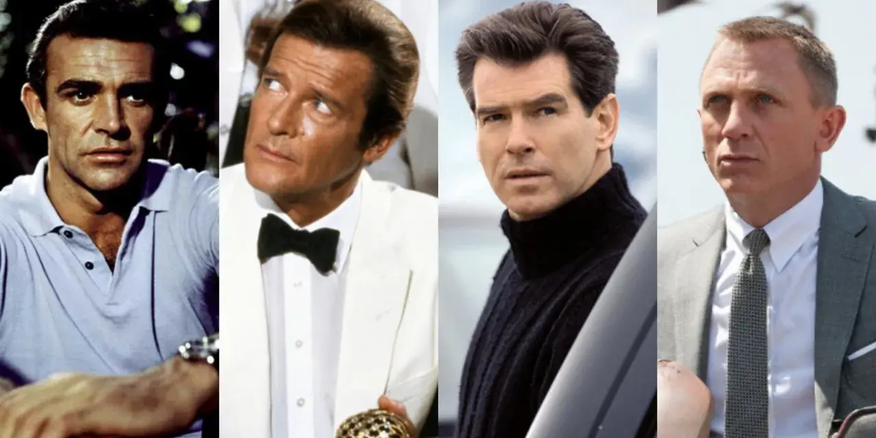 Sean Connery, Roger Moore, Pierce Brosnan i Daniel Craig – kto był pierwszym Jamesem Bondem? Oto oni, ikony kina.