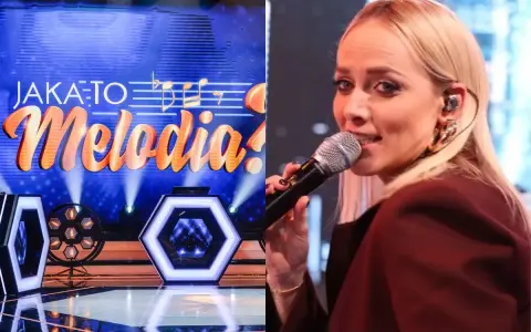 Ola Radwan śpiewa w programie "Jaka to melodia?".