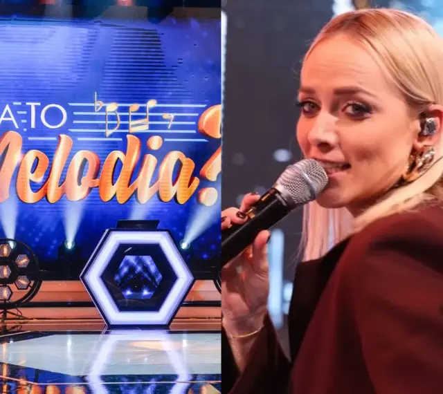 Ola Radwan śpiewa w programie "Jaka to melodia?".