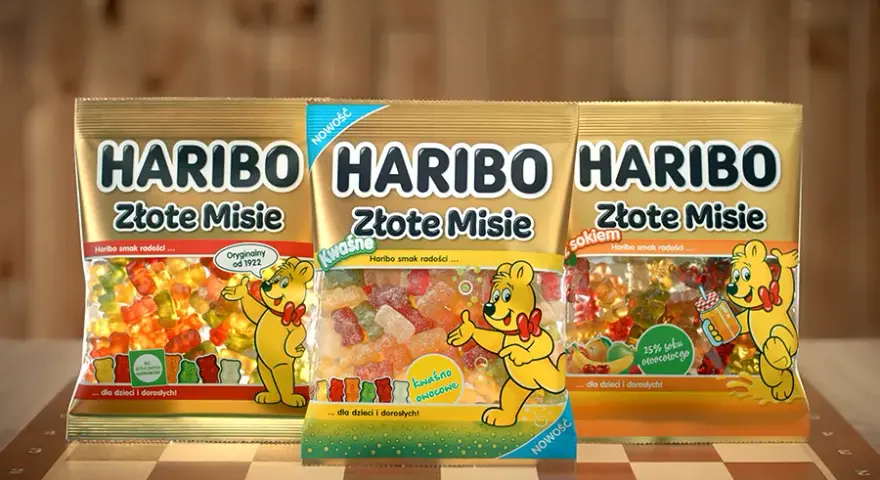 Reklama HARIBO z aktorami: zaskakujący motyw szachów i radość dzieci