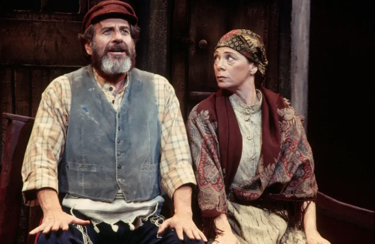 Tevye i Golde z musicalu 