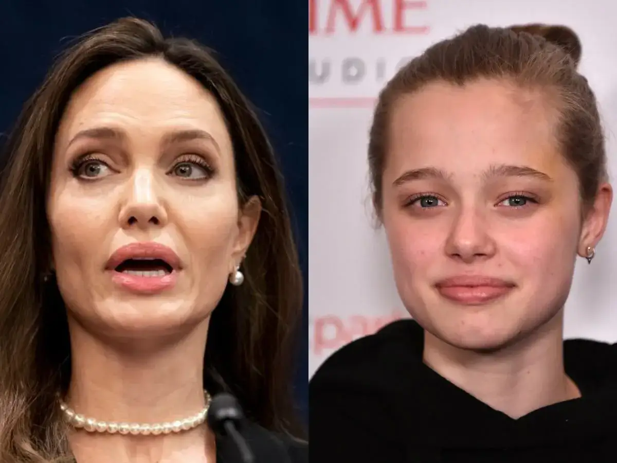 Angelina Jolie i jej córka Shiloh Jolie Pitt.