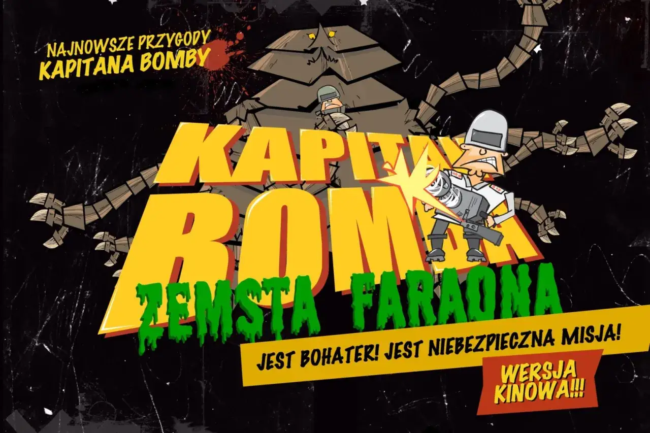 Kapitan Bomba walczy z potężnym przeciwnikiem w