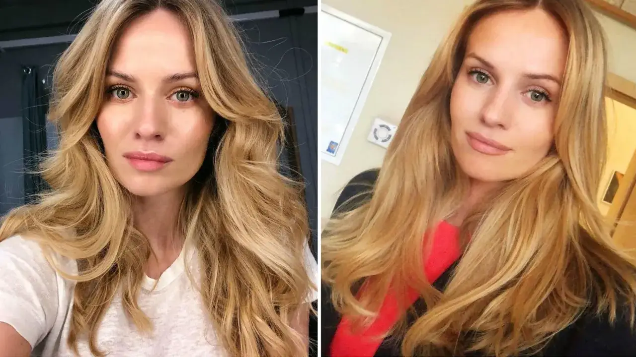 Dwie twarze Żanety Rosińskiej, blond włosy, zielone oczy. Wiek nie gra roli, gdy ma się taki uśmiech.